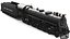 Two Detailed Steam Train Front Cars