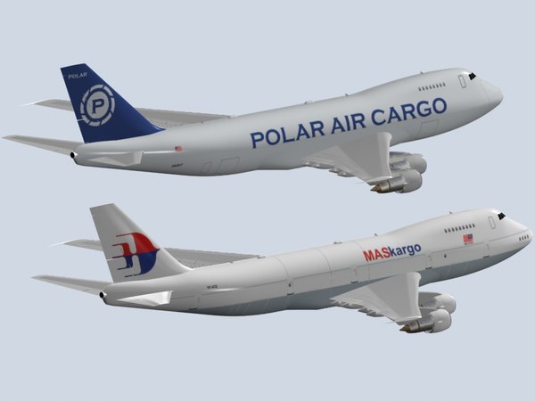 3d B 747-200 Model