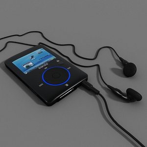 3d sandisk sansa fuze