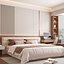 modern bedroom model