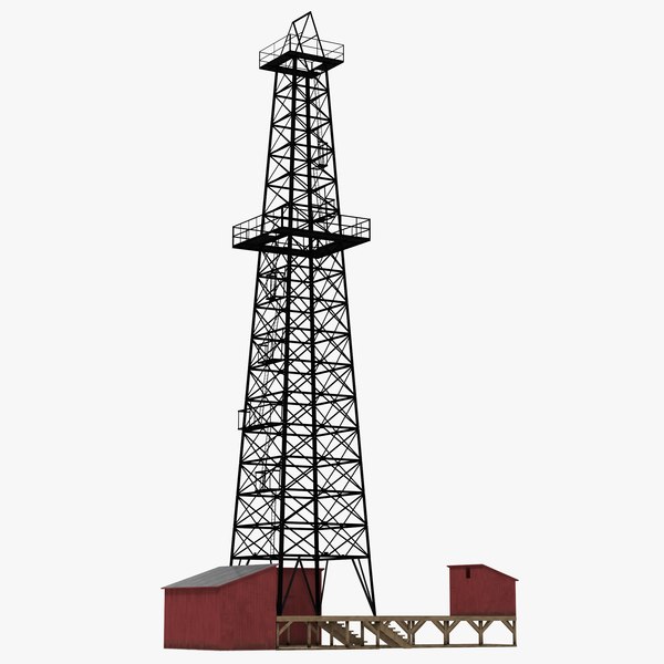 3D model Polar Drilling Rig - TurboSquid 1780520