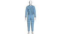 Men Zip Up Buckle Jacket With Cargo Pant-Outfit