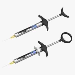 3d model dental syringes