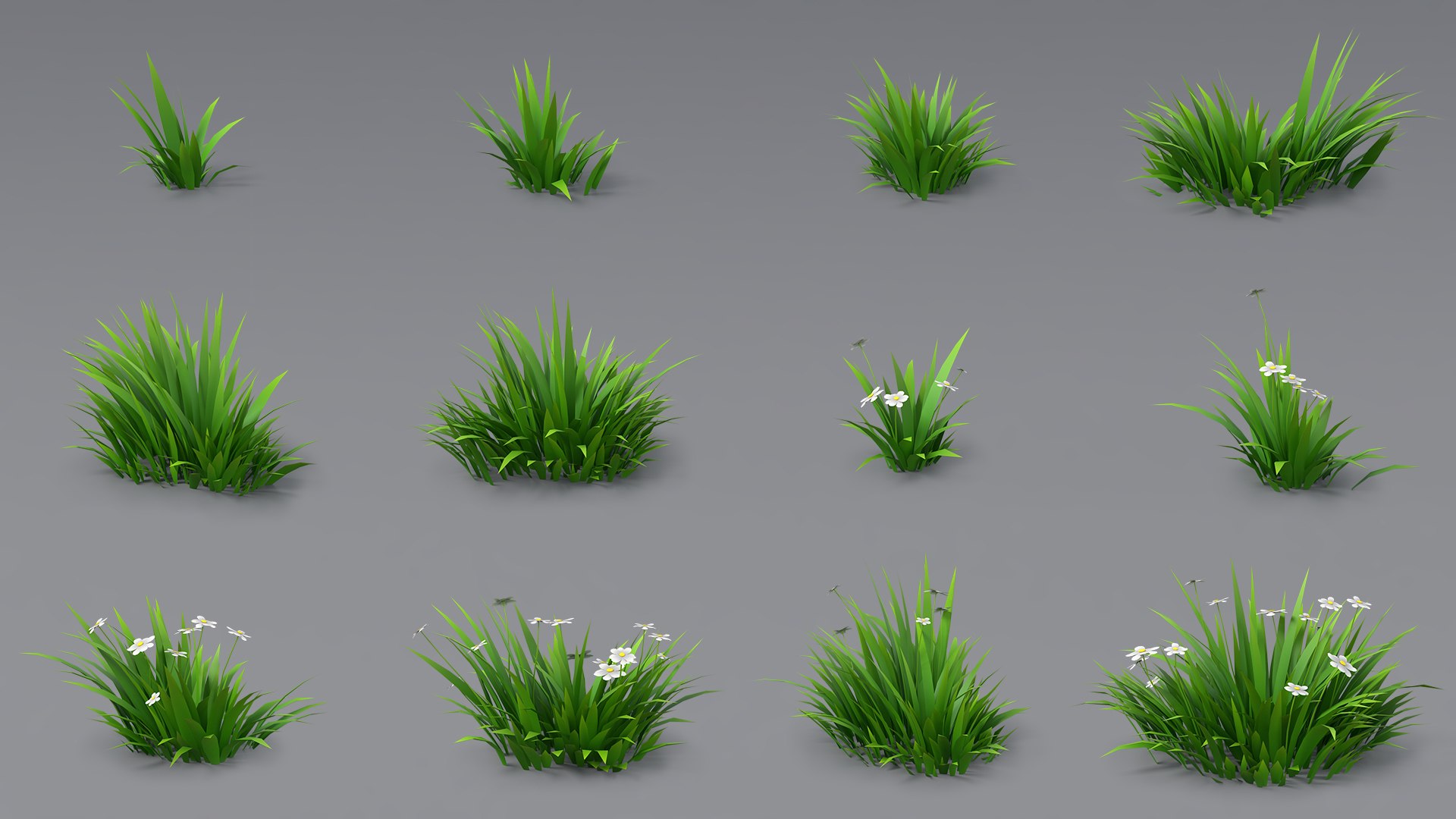 Cartoon Grass Bundle 3D https://p.turbosquid.com/ts-thumb/le/RuqXh8/Ar/grass_00_collection_02/jpg/1779706918/1920x1080/fit_q87/9afd6be18933129fc0984d279ff49d75ad6a862e/grass_00_collection_02.jpg