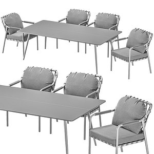 sette garden kuaz table and chair