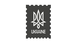 Picture panel - Ukraine State Emblem 3D model