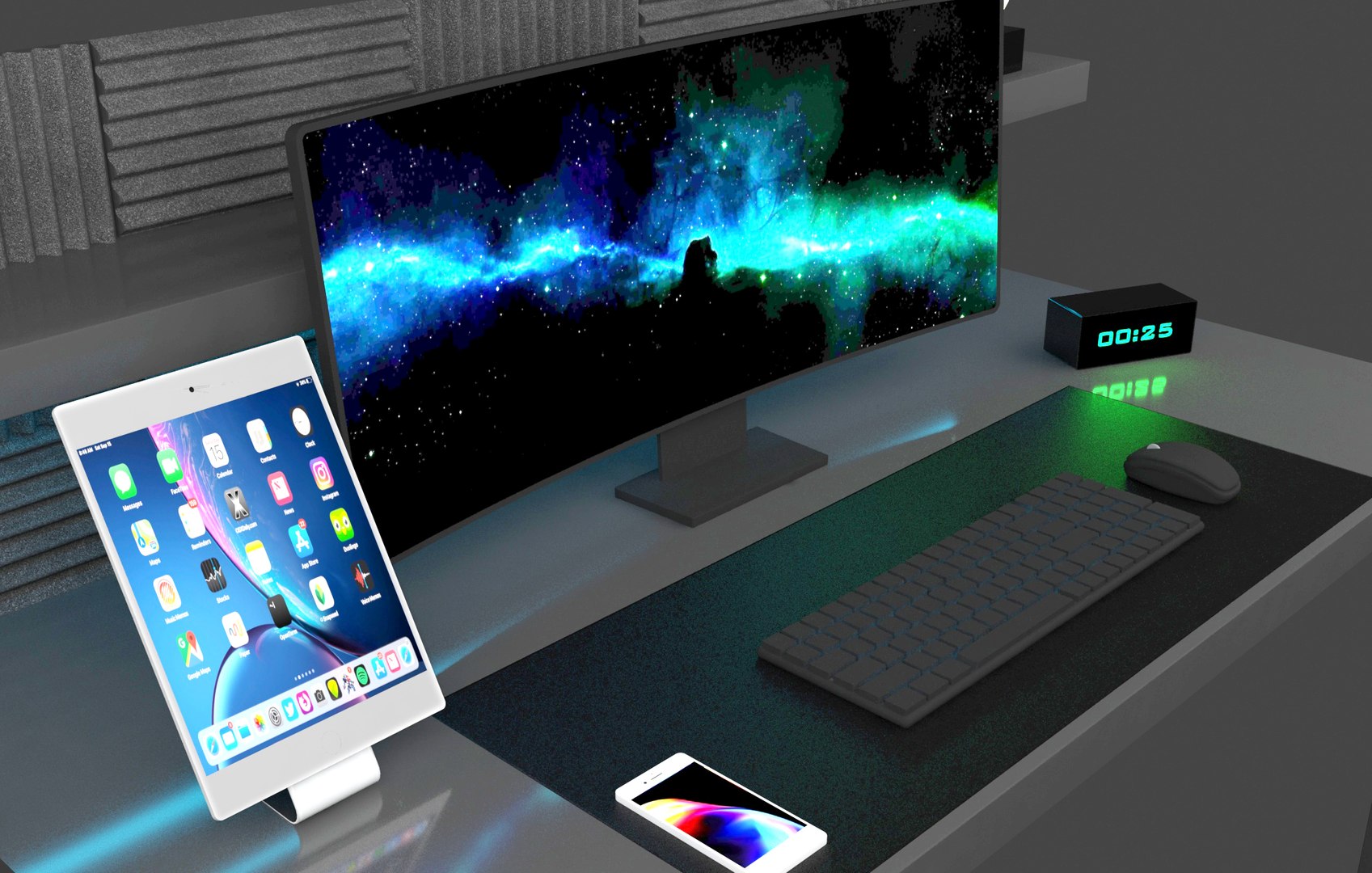 PC Phone Tablet Computer 3D - TurboSquid 1817204