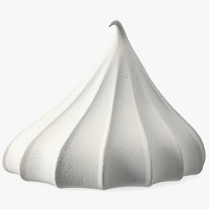 Mini Meringue Cookie White model