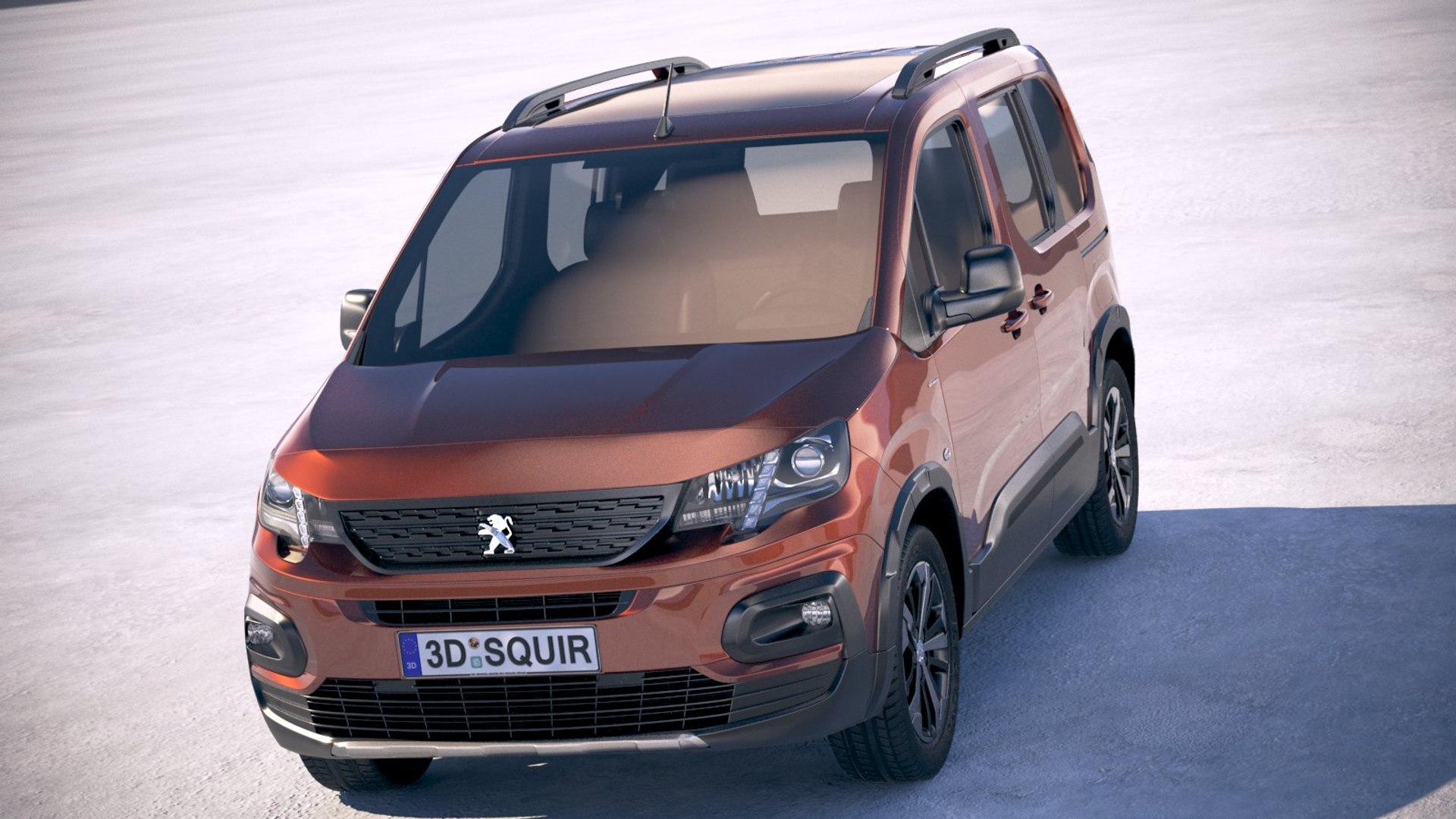 Peugeot rifter 2016 model - TurboSquid 1284036