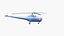 Civilian Multirole Helicopter Blue