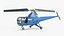 Civilian Multirole Helicopter Blue