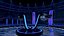 Millionaire TV Studio Stage Light US Modern Set 2