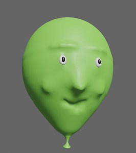 Balloon face 3D