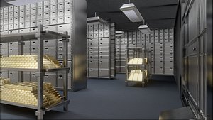 bank safe vault model