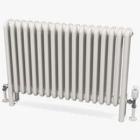 Central Heating Radiator with Thermostat