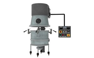 3D Vacuum Mixer Machine model