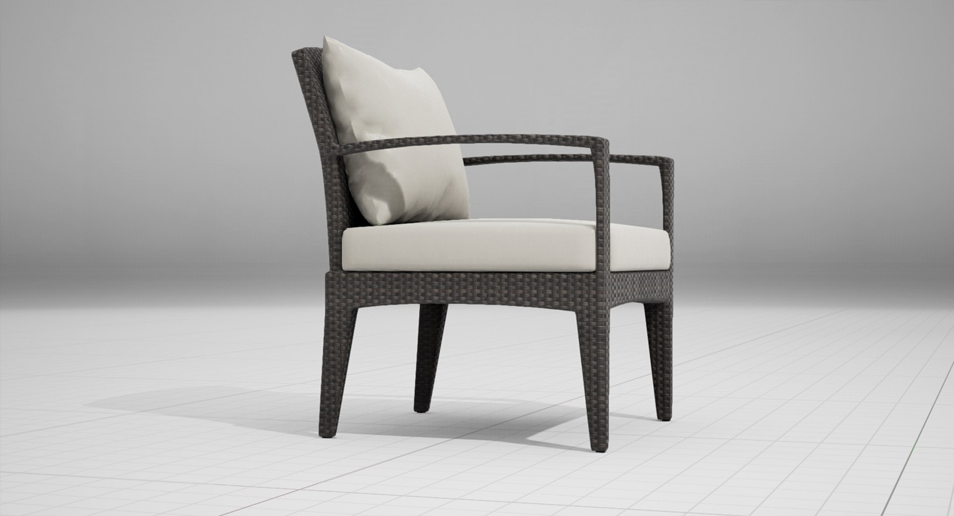 dedon panama chair ue4 fbx