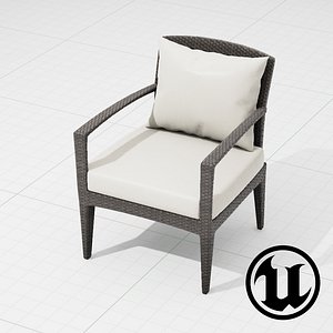 Dedon Panama Chair 001 UE4