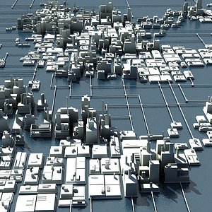 city earth 3d model