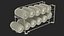 Dispenser per lattine di soda cromato con lattine di cola