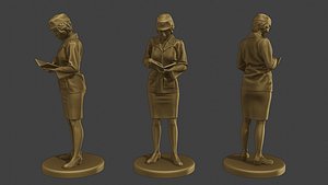 CzechoSlovak Female Communist Police FCCP1 3 model