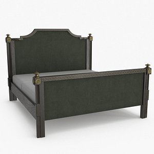 Vintage Bed 3D