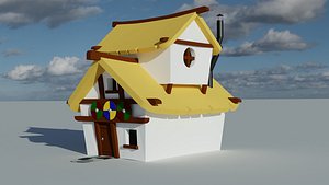 3D Gal House model