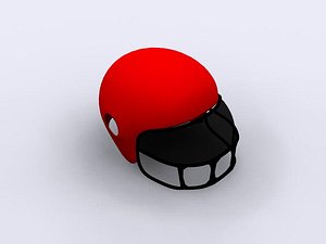 3ds max football helmet visor