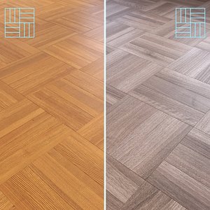 Parquet - Laminate - Wooden floor 2 in 1 model