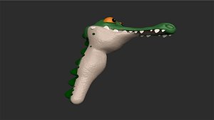 3D Crocodile