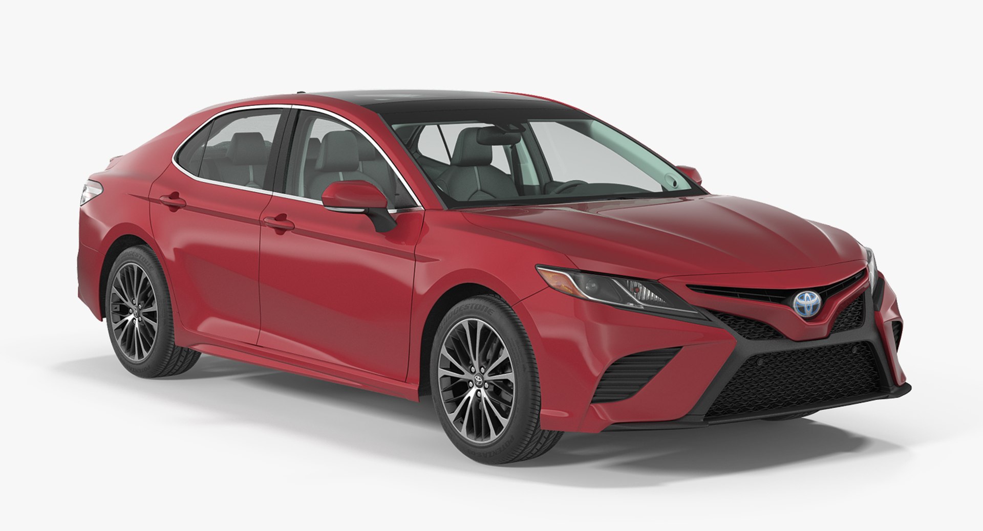 Toyota Camry 2018 3D model preview