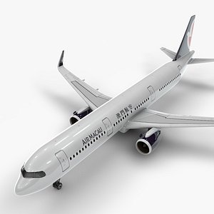 a321 neo air macau 3D
