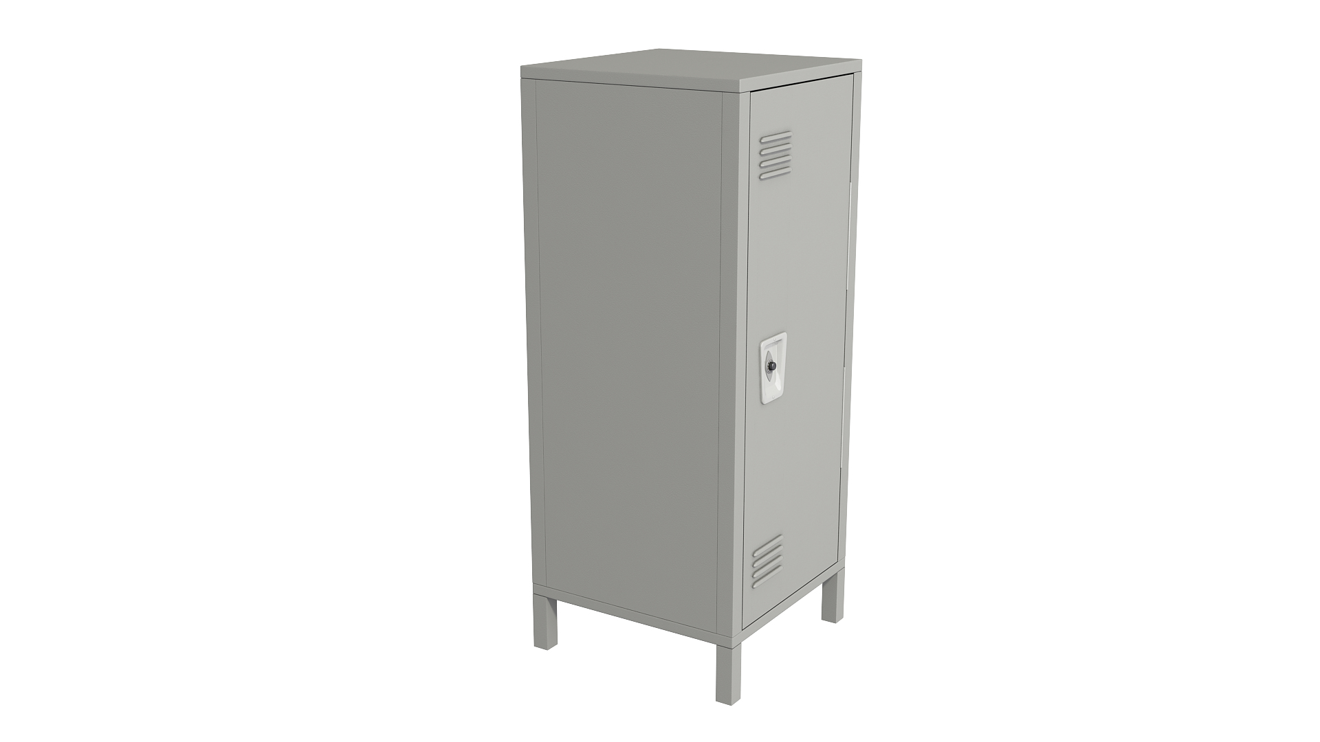 Steel Locker1 3D Model - TurboSquid 1958699