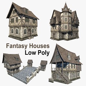 Fantasy Houses Set 01