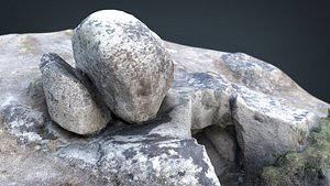 3D realistic rock