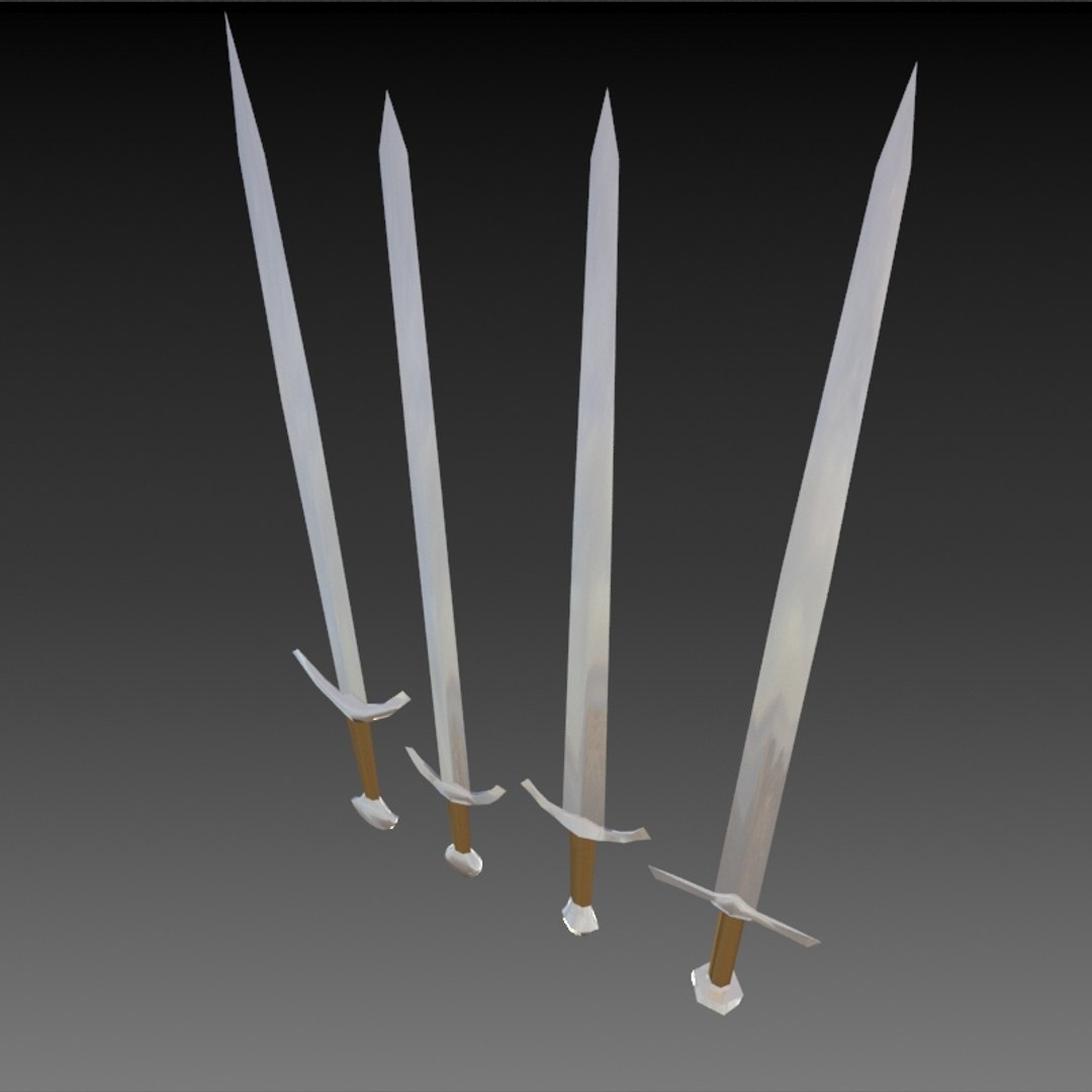 Swords Model - TurboSquid 1357357