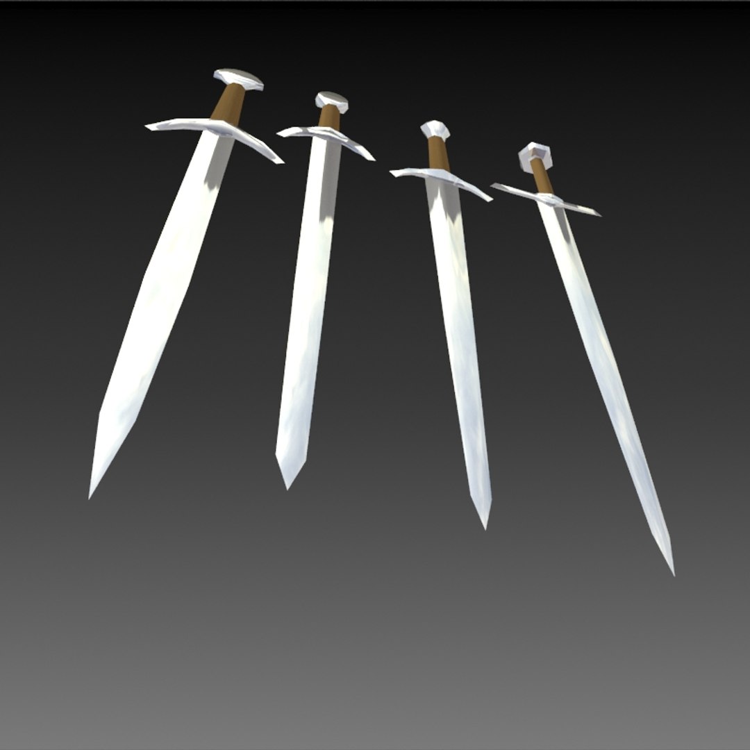 Swords Model - TurboSquid 1357357