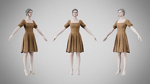 Dress 26 Bronze Weave Texture