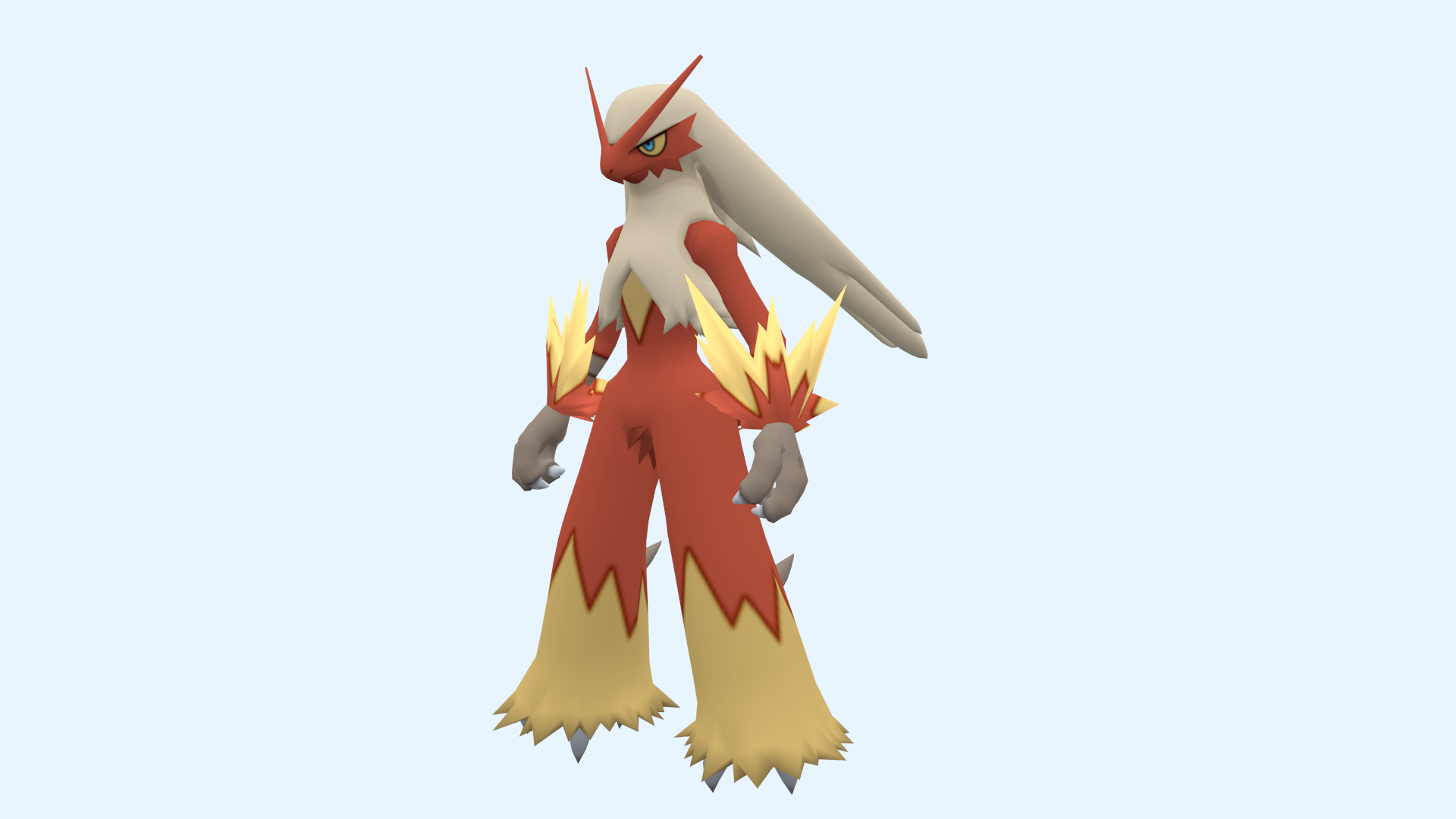 3d Pokemon Blaziken Animated Game Already - Turbosquid 1940304