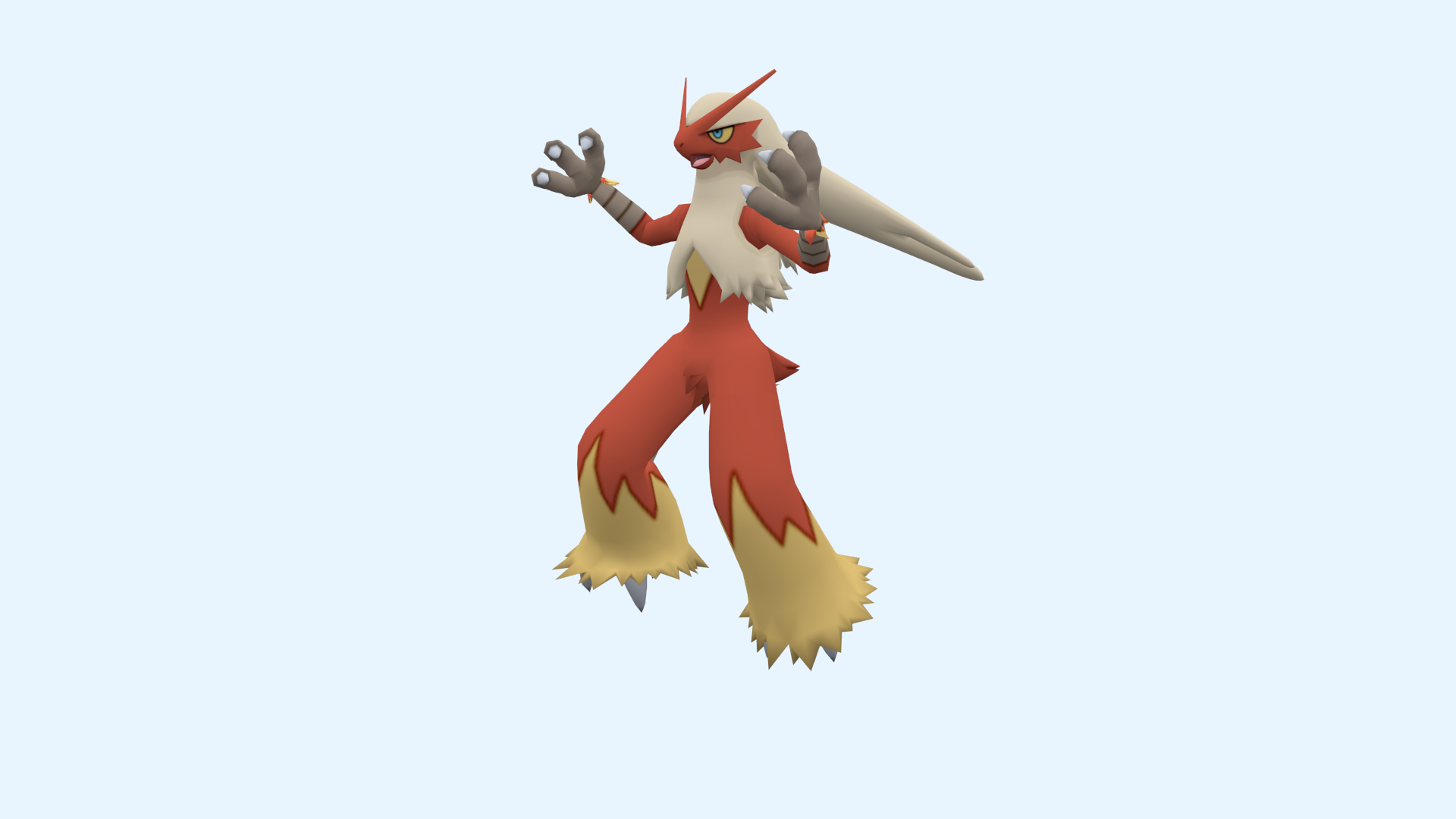 3D POKEMON Blaziken Animated Game Already - TurboSquid 1940304