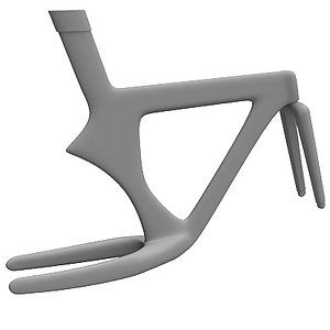 3d model bike frame