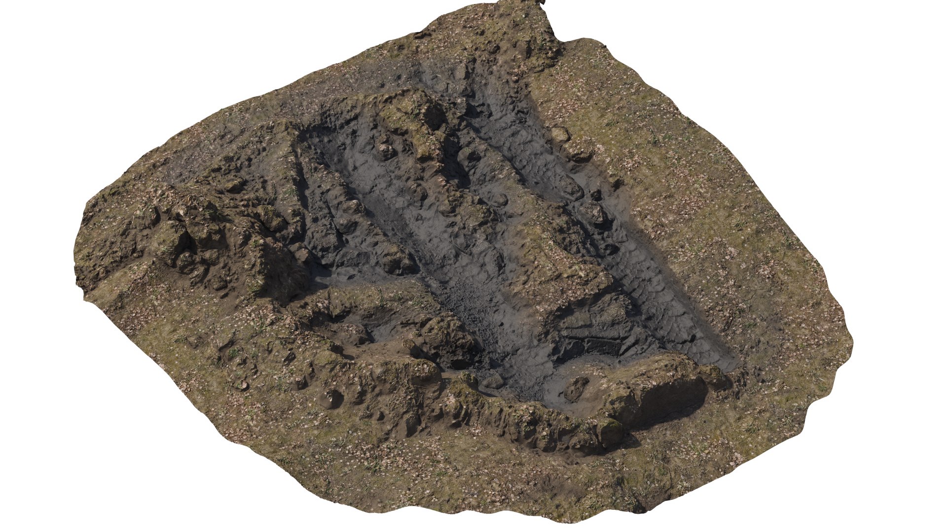 The Green mud pit 3D - TurboSquid 1915032