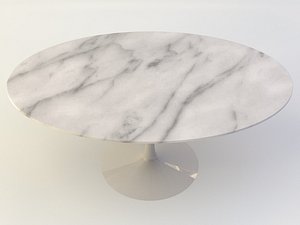 Tulip Oval Table
