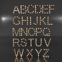 Marquee Letter Lights Alphabet