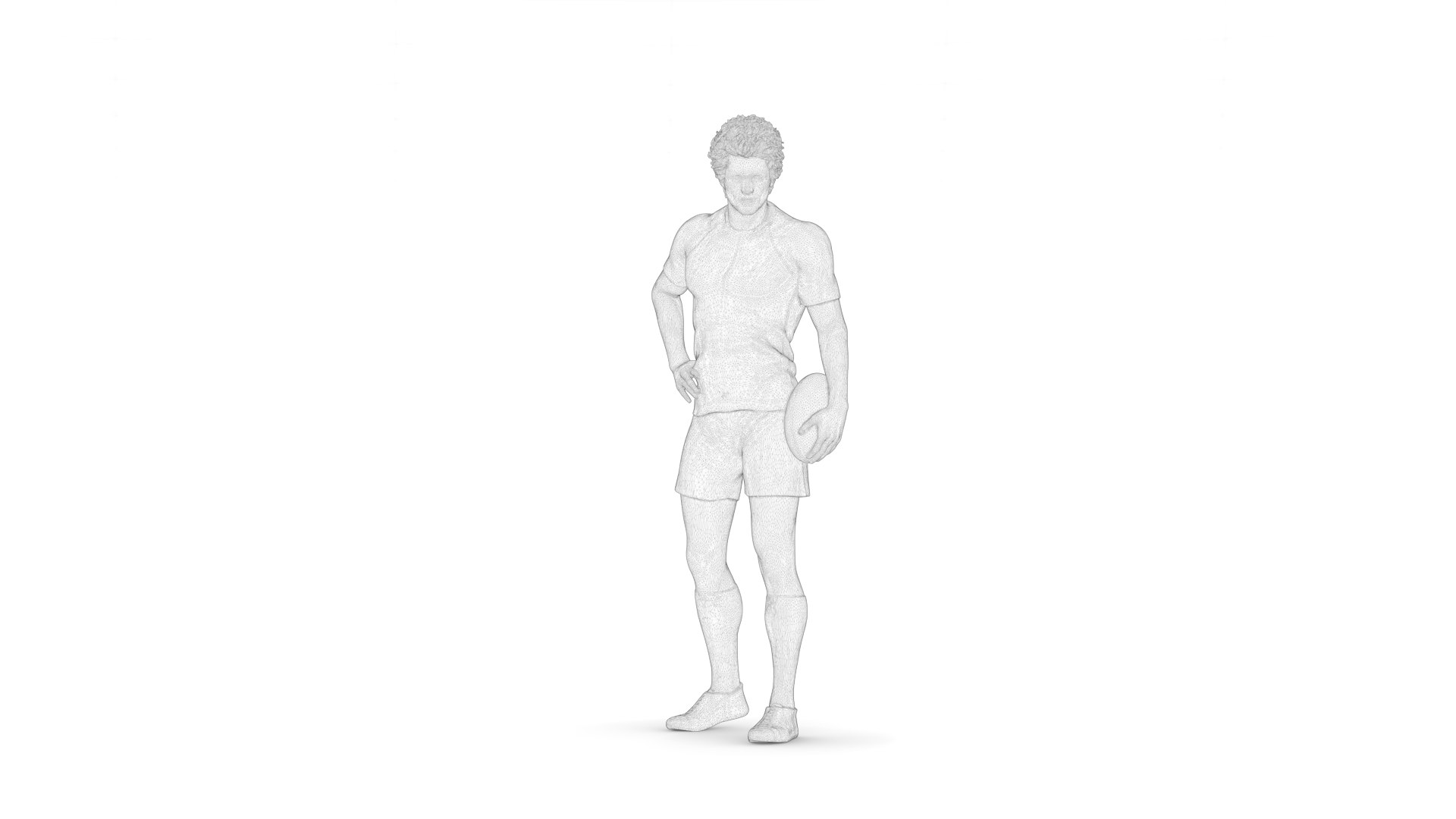 Rugby Poses 02 3D - TurboSquid 1971600