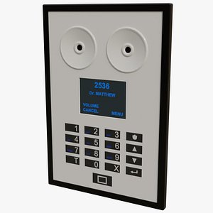 Intercom 1 Basic 3D model