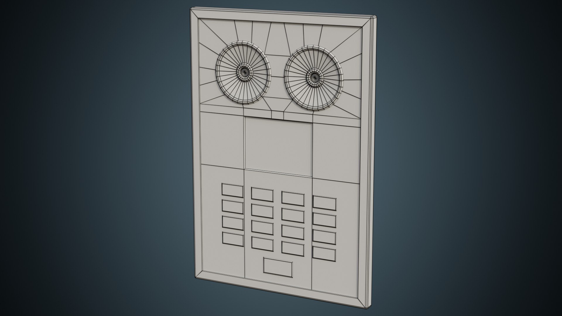 Intercom 1 Basic 3D Model - TurboSquid 2169413