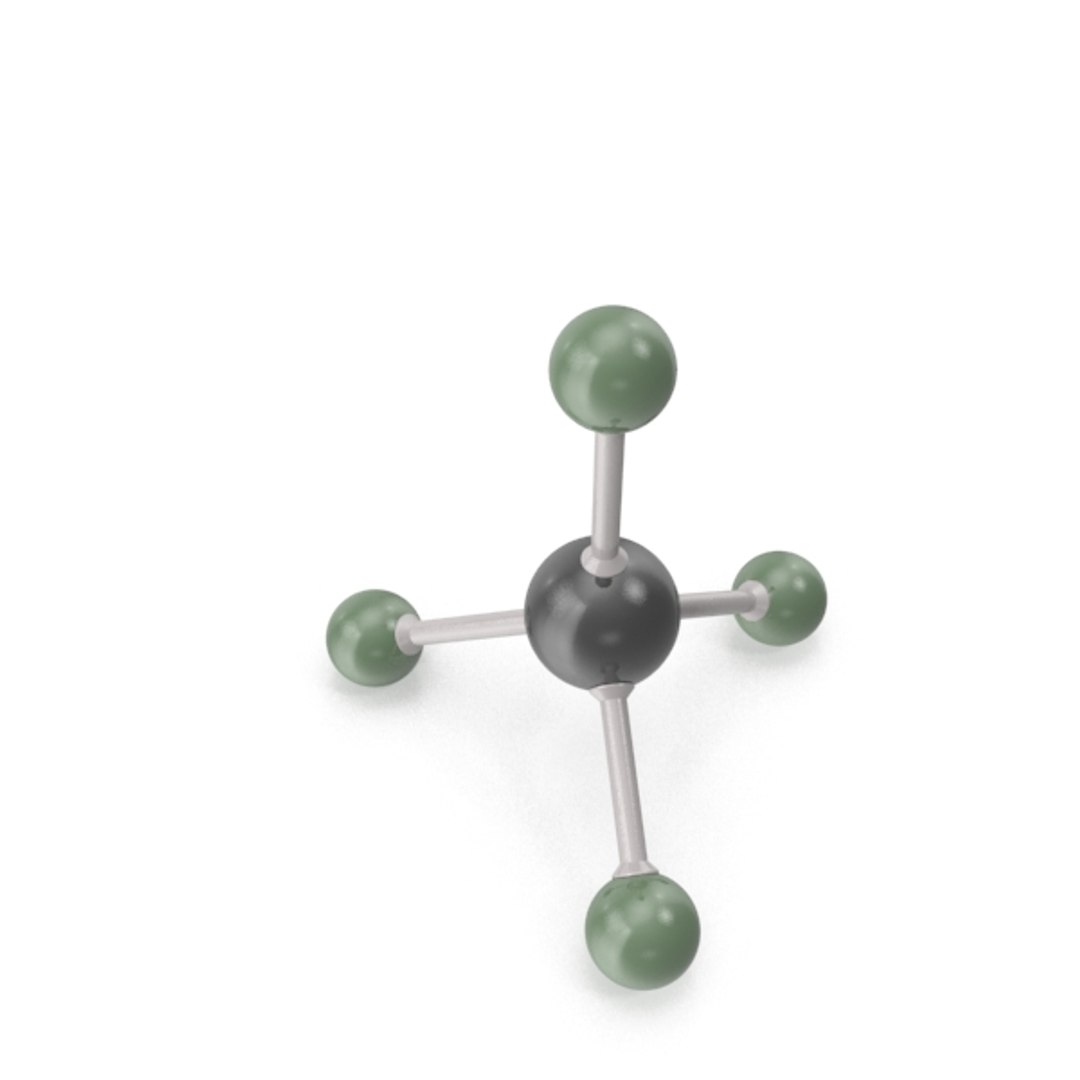 8 Atoms Structure Model - TurboSquid 2002745