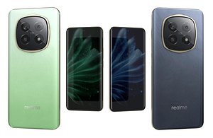 3D model Realme P2 Pro 5G Eagle Grey And Parrot Green Low Poly