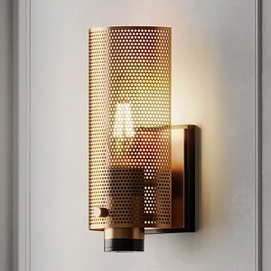 PERFORATED PERFECTION SCONCE